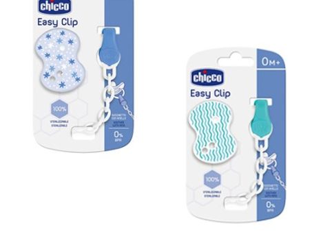 Clip Chicco com Corrente Azul - Artsana For Discount