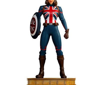 Figura Art Scale 1 10 Marvel:  Captain Carter - Iron Studios For Cheap