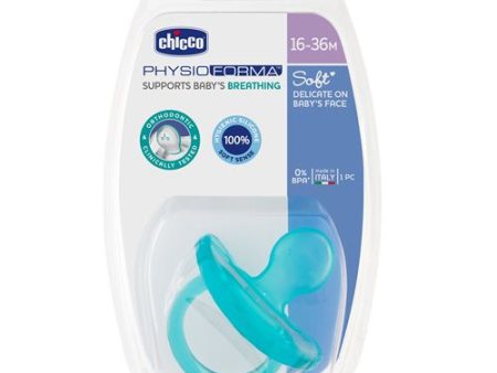 Chupeta ChiccoPhysio Soft Silicone Azul +12 Meses - Artsana Online Sale