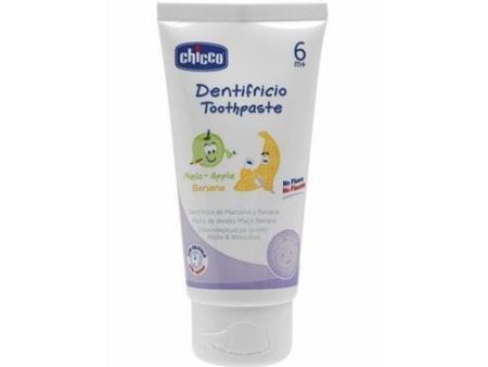 Dentífrico Chicco de Maçã-Banana - 6 Meses - Artsana Hot on Sale