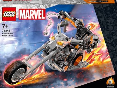 LEGO Marvel Mech e Mota do Ghost Rider 76245 Online now