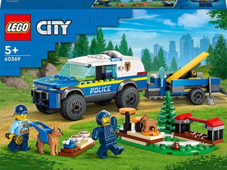 LEGO City Treino de Cão-polícia Móvel 60369 For Cheap