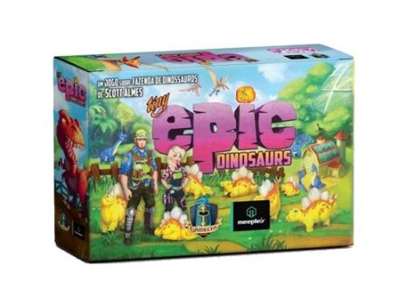 Jogo de Tabuleiro Tiny Epic Dinosaurs - Maldito Games | Gamelyn Games | Meeple BR Supply