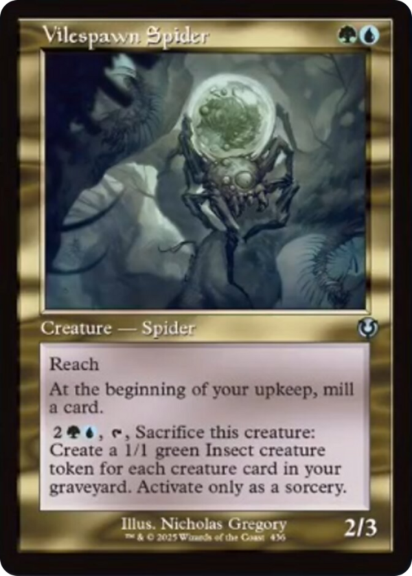 Vilespawn Spider (Retro Frame) [Innistrad Remastered] Online