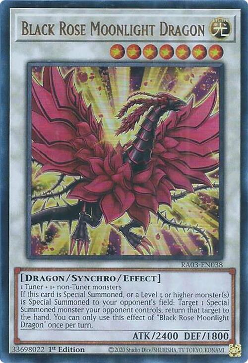 Black Rose Moonlight Dragon (UR) [RA03-EN038] Ultra Rare For Discount