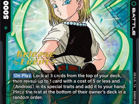 Android 18 [Ultra Limit Release Event Cards] Online Sale