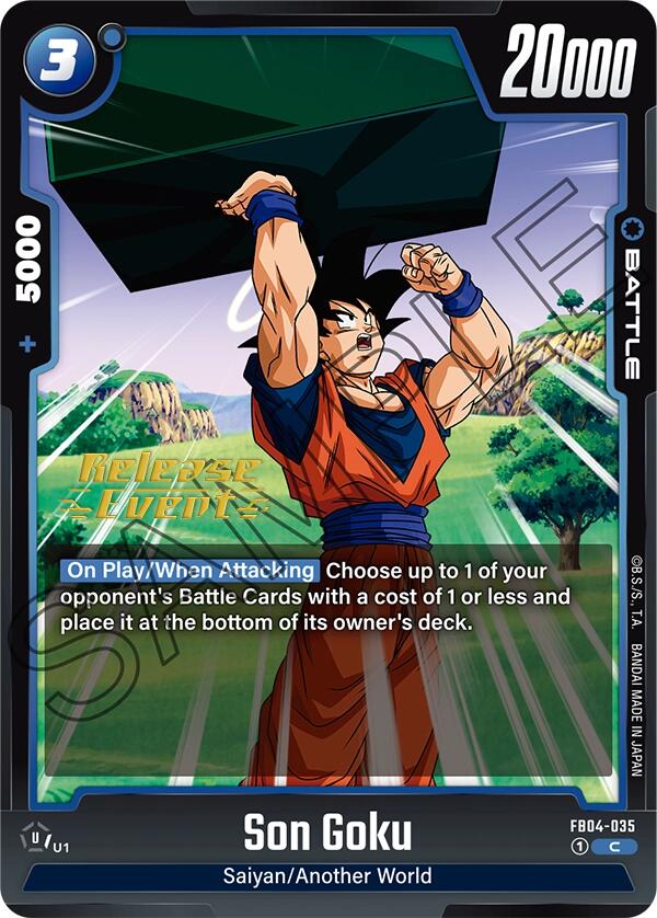 Son Goku (FB04-035) [Ultra Limit Release Event Cards] Online