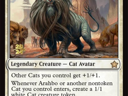 Arahbo, the First Fang [Foundations Prerelease Promos] on Sale