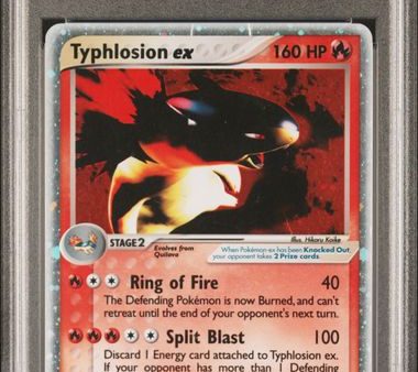 Typhlosion ex 99 100 EX Sandstorm PSA 3 92361500 Discount