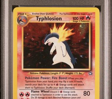 Typhlosion 18 111 Neo Genesis PSA 7 96705434 Cheap