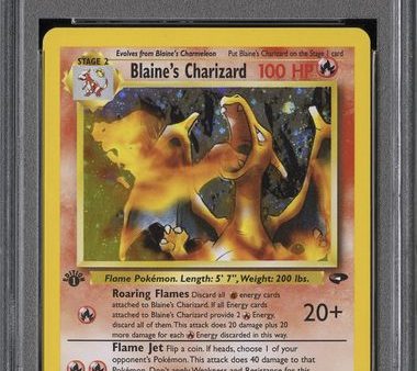 Blaine s Charizard 2 132 Gym Challenge 1st Edition PSA 7 51396411 on Sale