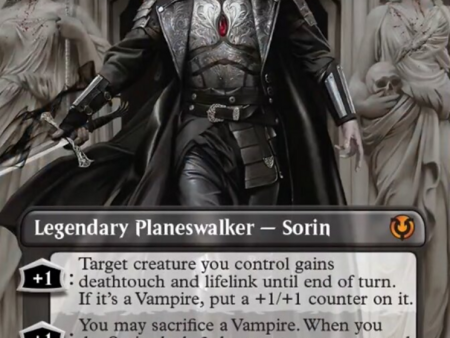 Sorin, Imperious Bloodlord (Borderless) [Innistrad Remastered] For Discount