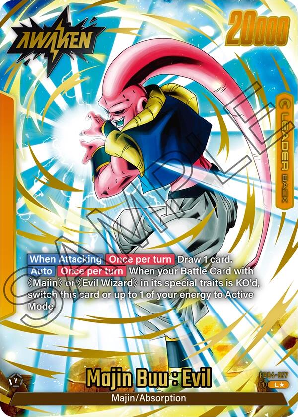 Majin Buu : Evil (FB04-077) (Alternate Art) [Ultra Limit] Sale