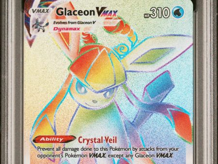 Glaceon VMAX 208 203 Evolving Skies PSA 10 84897980 Online now