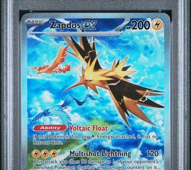 Zapdos EX 202 165 Scarlet & Violet 151 PSA 10 98220731 Supply