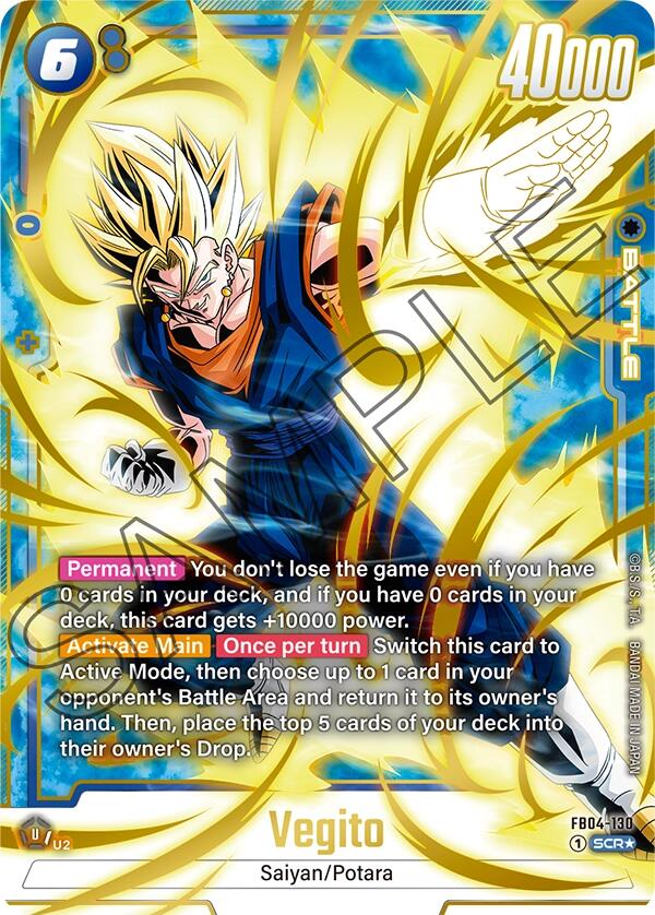 Vegito (FB04-130) (Alternate Art) [Ultra Limit] Online Sale