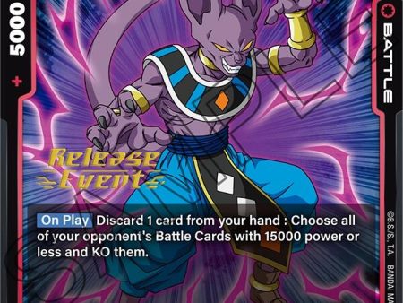 Beerus [Ultra Limit Release Event Cards] For Cheap