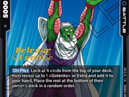 Piccolo (FB04-042) [Ultra Limit Release Event Cards] Online Sale