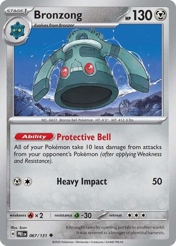 Bronzong (067 131) [Scarlet & Violet: Prismatic Evolutions] Online