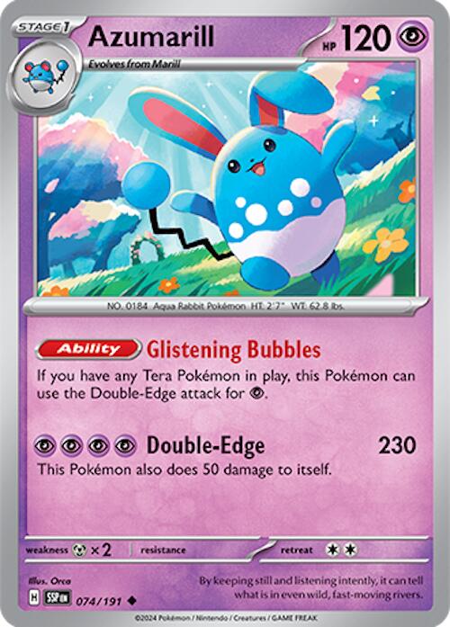 Azumarill (074 191) [Scarlet & Violet: Surging Sparks] Supply