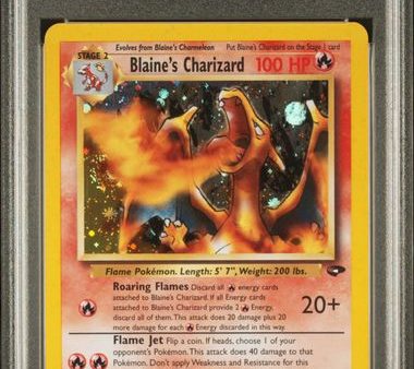 Blaine s Charizard 2 132 Gym Challenge PSA 6 98494498 Sale