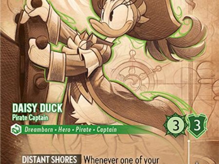 Daisy Duck - Pirate Captain (Enchanted) (211 204) [Azurite Sea] on Sale