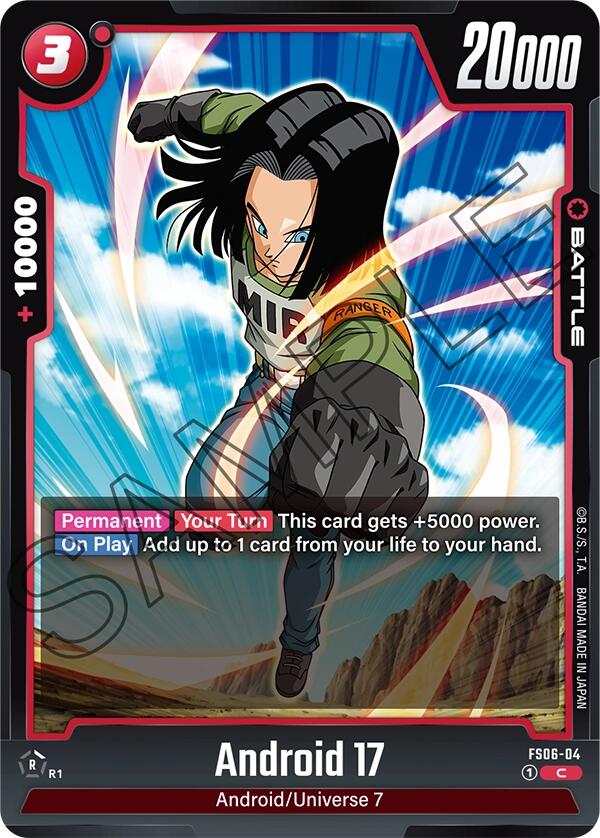 Android 17 [Starter Deck: Son Goku (Mini)] Hot on Sale