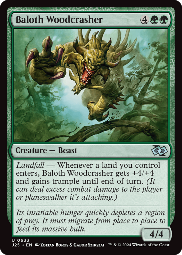 Baloth Woodcrasher [Foundations Jumpstart] Cheap