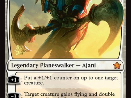 Ajani, Caller of the Pride [Foundations Prerelease Promos] For Sale