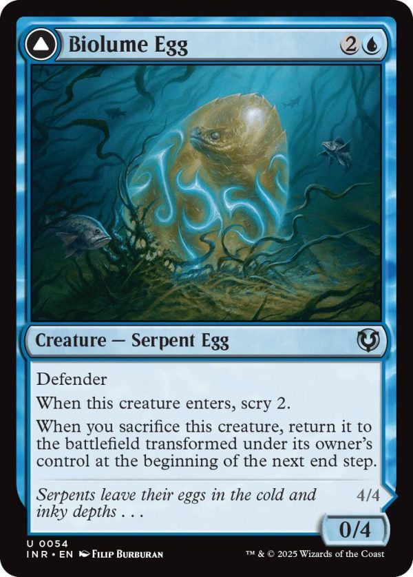 Biolume Egg    Biolume Serpent [Innistrad Remastered] Online Sale