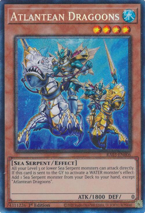 Atlantean Dragoons (CR) [RA03-EN006] Prismatic Collector s Rare Online Hot Sale