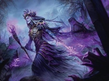 Zul Ashur, Lich Lord Art Card (10 54) [Foundations Art Series] For Cheap