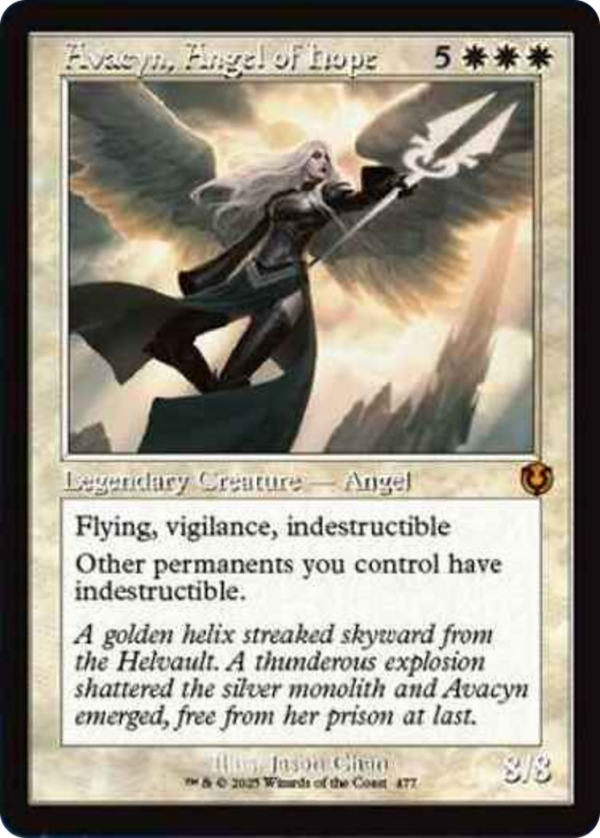 Avacyn, Angel of Hope (Retro Frame) [Innistrad Remastered] Online now