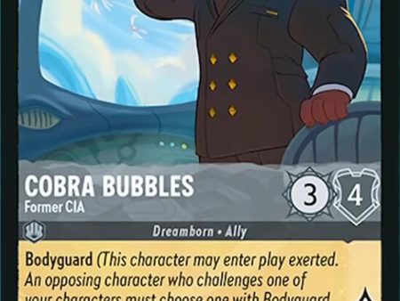 Cobra Bubbles - Former CIA (188 204) [Azurite Sea] For Discount