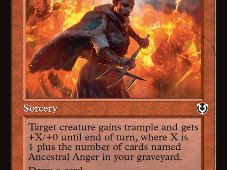 Ancestral Anger (Retro Frame) [Innistrad Remastered] Online Sale