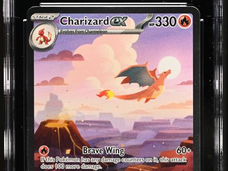 Charizard ex 199 165 Scarlet & Violet 151 CGC 10 1401028918077 Sale