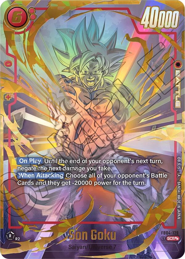 Son Goku (FB04-129) (Super Alternate Art) [Ultra Limit] Discount