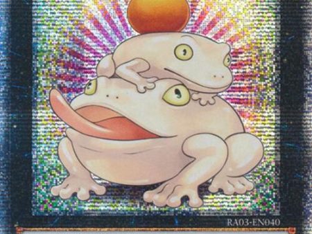 Toadally Awesome (Quarter Century Secret Rare) [RA03-EN040] Quarter Century Secret Rare Online Hot Sale