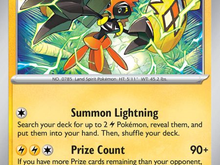 Tapu Koko (065 191) (Theme Deck Exclusive) [Scarlet & Violet: Surging Sparks] Discount