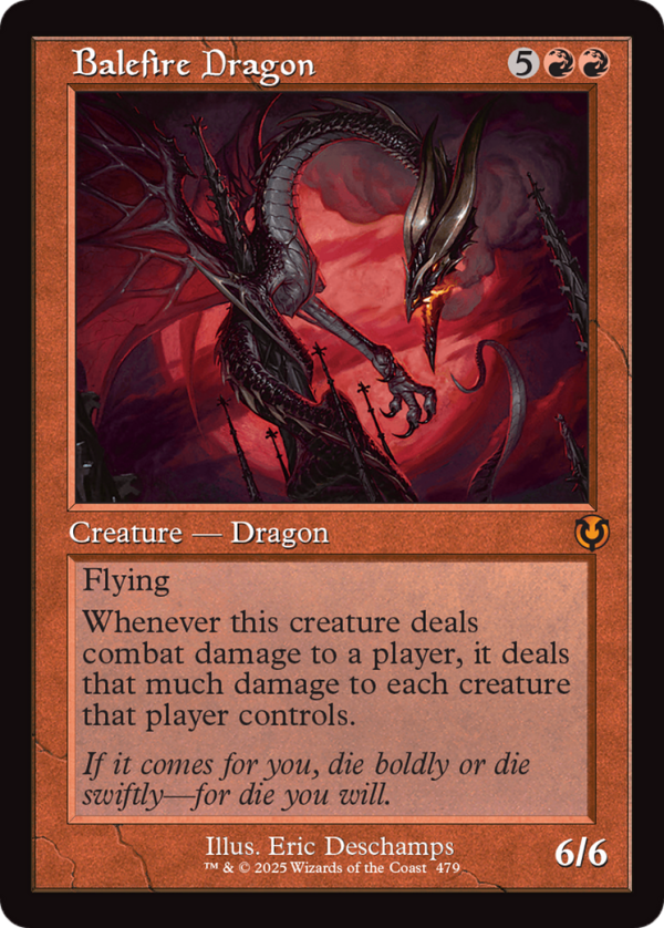 Balefire Dragon (Retro Frame) [Innistrad Remastered] Supply