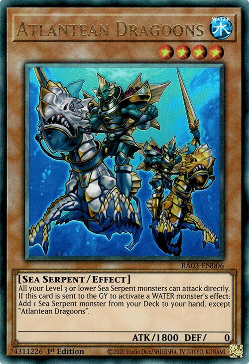 Atlantean Dragoons (UTR) [RA03-EN006] Prismatic Ultimate Rare Online Hot Sale