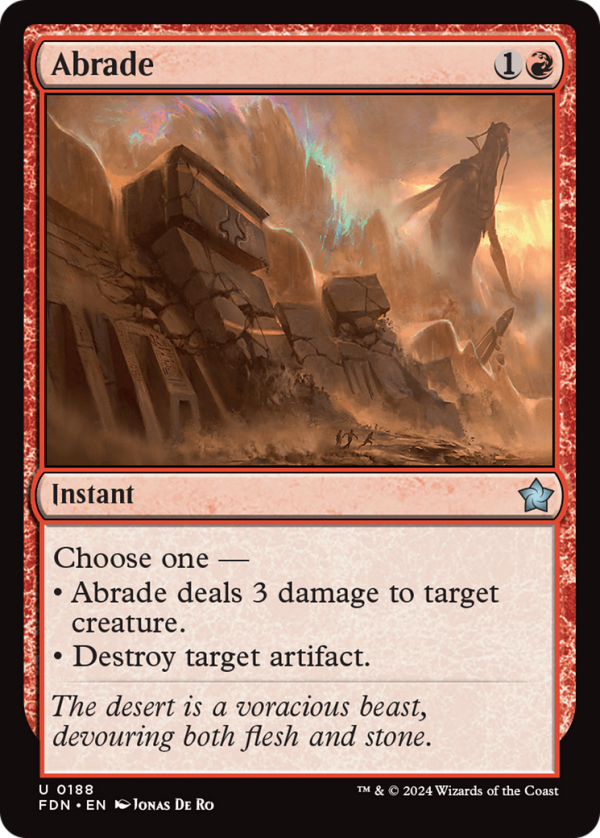 Abrade [Foundations] Sale