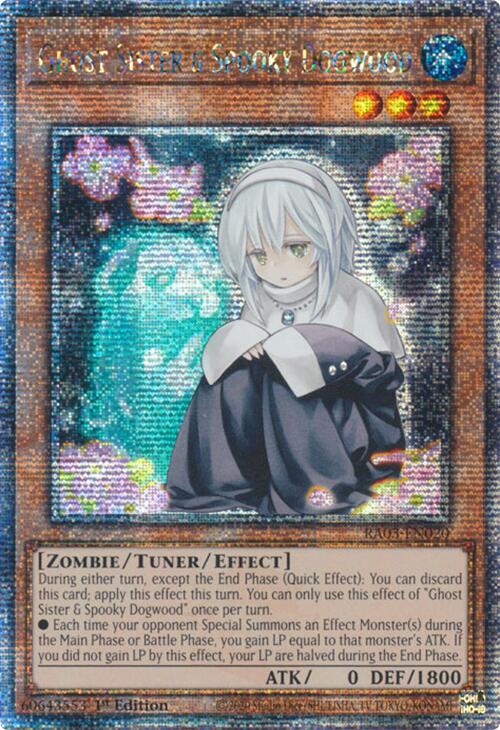 Ghost Sister & Spooky Dogwood (Quarter Century Secret Rare) [RA03-EN020] Quarter Century Secret Rare For Sale