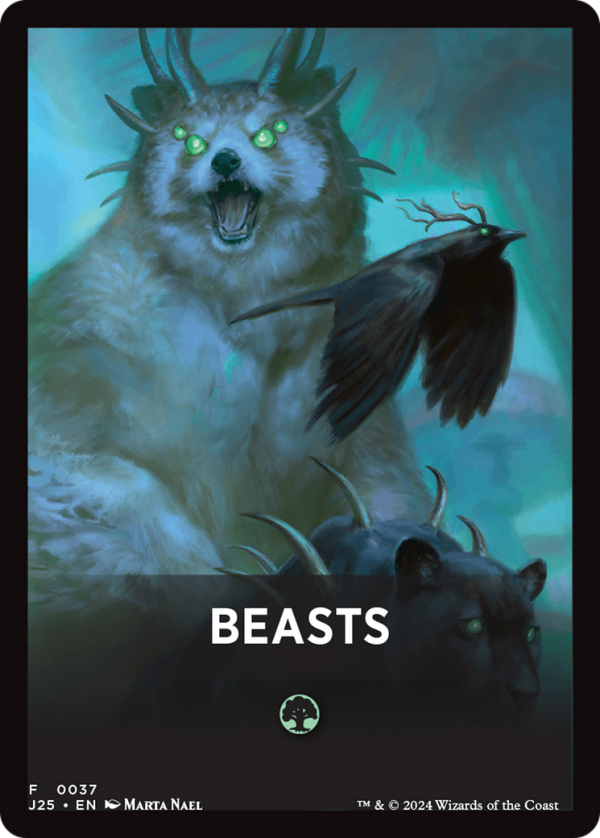 Beasts Theme Card [Foundations Jumpstart Front Cards] on Sale