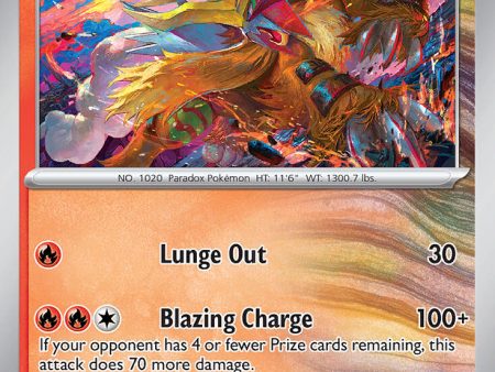 Gouging Fire (038 191) (Theme Deck Exclusive) [Scarlet & Violet: Surging Sparks] Supply