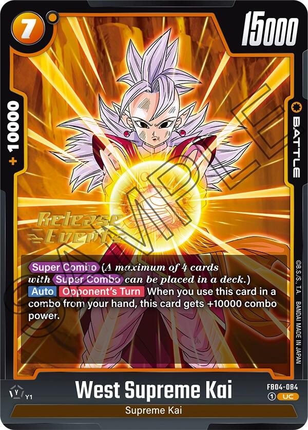 West Supreme Kai [Ultra Limit Release Event Cards] Online now