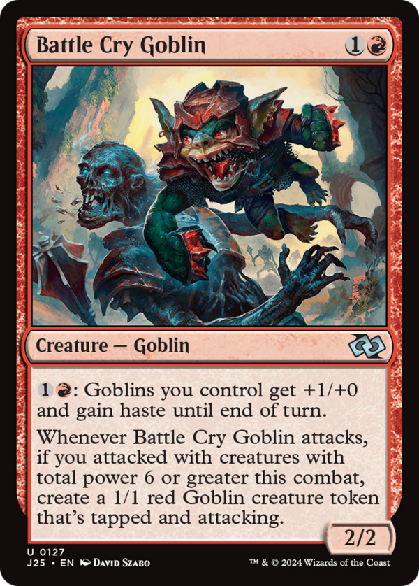 Battle Cry Goblin [Foundations Jumpstart] Online now