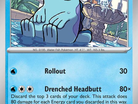 Quagsire (156) [Scarlet & Violet: Black Star Promos] For Sale