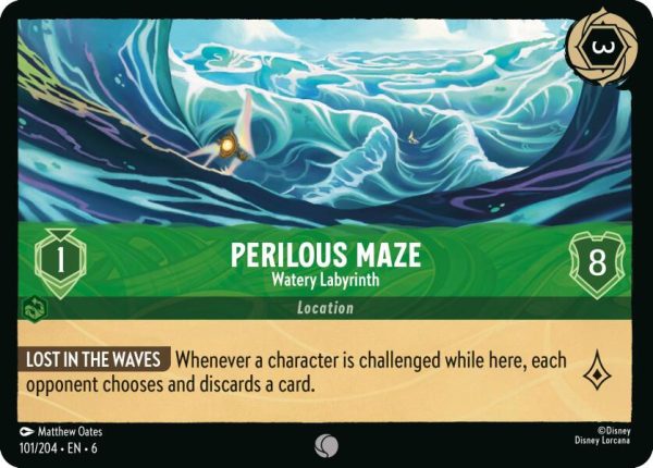 Perilous Maze - Watery Labyrinth (101 204) [Azurite Sea] Online Hot Sale